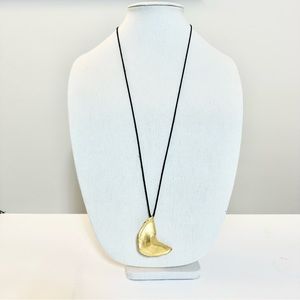 Miriam Haskell Fortune Cookie Pendant